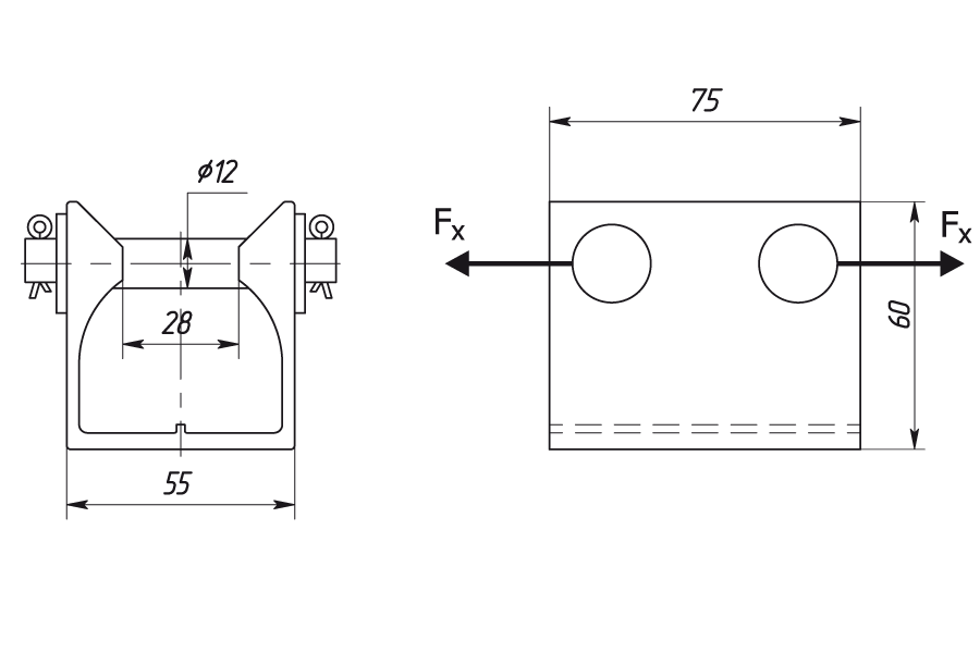 Узел крепления СА 15-2